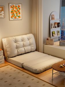 Foldable Human Dog Bed Lazy Sofa for Sleeping And Relaxing Bedroom Single Sofa for Balcony Modern Simple Style Non-Customizable