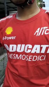 Kaos Tangan Panjang Dewasa Pria & Kaos Racing Ducati
