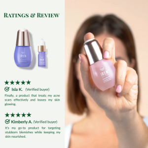 IREN Shizen CLEARER DAYS Anti-Blemish Serum - Pimple and Acne Scar Treatment (20ml)