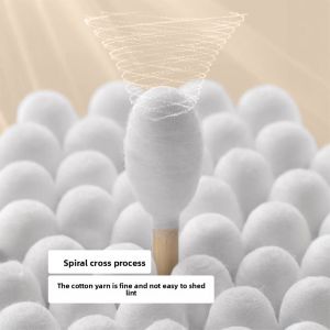 IMLUCKY | Dual-head Disposable Lint-free Ear Cleaning Cotton Swabs