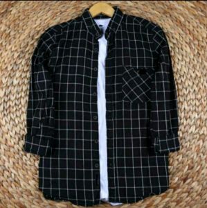 kemeja pria kotak kotak baju pria Panel