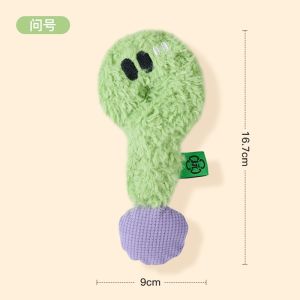 Durable Plush Dog Toys Sound Making Chew Proof for Puppies Teddy Bichon Teeth Grinding Fun Relief Silent Plaything for Dogs