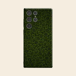 green leaf dense Luxury Fashion Full Lens Protective Case for Samsung Galaxy S26 S25 S24 A56 A36 Plus Ultra