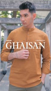 Kemeja koko Collarless shirt OXCON GHAISAN