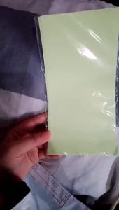 5pcs 20x10cm Luminous Sticker Fishing Lure Stickers Bait Sticker Fake Bait Lure Tape