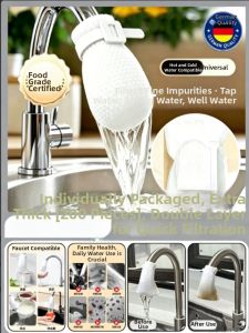 Splash Prevention Water Filter Cloth Tap Filter