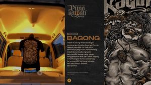 Orarie Kaos Bagong Baju Distro Pria dan Wanita Sablon Plastisol Gratis Stiker dan Keychain