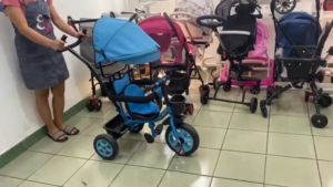 Stroller Bike 4in1 stroller bicycle rubber wheels for kids