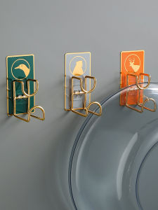 Giá Treo Mặt Bàn Phòng Tắm Không Cần Khoan Giá Để Đồ Gắn Tường Giá Để Đồ Nhà Bếp Giá Để Đồ Bền Giá Để Đồ Bằng Thép Không Gỉ Kiểu Dáng Scandinavia Màu Trơn