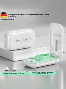 MONLEYTA | Portable Travel Dose Cutter Imported High Precision Medicine Splitter Tablet Cutter Pill Splitter Portable Medicine Box