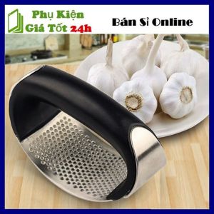 Dụng Cụ Ép Tỏi/ Dập Tỏi Cầm Tay Bằng Thép Không Gỉ - Dụng Cụ Nghiền Tỏi Bằng Thép Không Gỉ Bền Bỉ Chắc Chắn Hữu Ích Nhỏ Gọn Dễ Dàng Sử Dụng