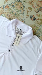 Urbanstrict - Polo Shirt Polos Putih