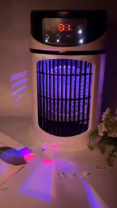 SG【ReadyStock】Elite Cooling Air Conditioner Fan Boasts Instant Refrigeration Mist Spray Humidification Smart Settings 6 Speed System Wide Angle Ventilation Silent Tech Touch Control Advanced Air Conditioner Fan