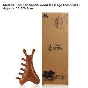 NIULAODIE | Facial Head Scalp Eye Massaging Comb Multifunctional