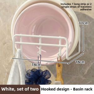 NIFENG | No-Drill Wall Mountable Storage Rack