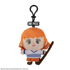 [Cinereplicas x Netflix] One Piece keychain plush toy One Piece Nami doll keychain backpack pendant