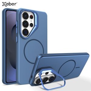 New Matte For Magsafe Magnetic Case For Samsung Galaxy S26 Ultra S25 S24 S23 Ultra Plus S25FE S24FE S25Edge With Kickstand Cover