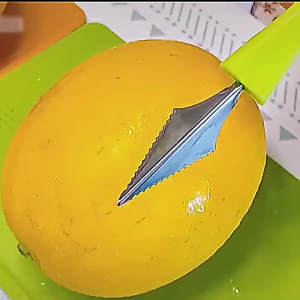 Alat Dekorasi Buah Multifungsi /Kerokan Buah /Cocktails Fruit Ball Digger /Pemotong Buah Portable Cutting Tool 3 in 1