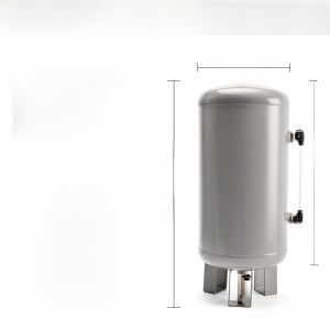 Vertical Air Compressor Tank Buffer Vacuum Compressed Air Cylinder YCZX Brand Cast Iron Material from Mainland China