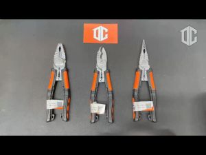 Kìm Nhọn Đa Năng Kềm Nhọn Cắt Dây Tuốt Dây 8.4"/210mm K-8082 Kapusi Nhật Bản chất liệu thép cứng chịu lực dùng để kẹp vặn vít nối giữ dây điện