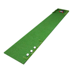 Automatic Golf Putting Practice Mat Mini Home Use Indoor Golf Trainer with Return Ball Feature by B·C·GOLF Brand