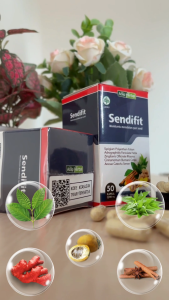 Sendifit Obat Nyeri Lutut Sakit Saat Ditekuk Pengapuran Sendi Lutut Kaku Keropos Pelumas Sendi Sakit Pinggang Tulang Ekor Osteoporosis Membantu Pemulihan Patah Tulang