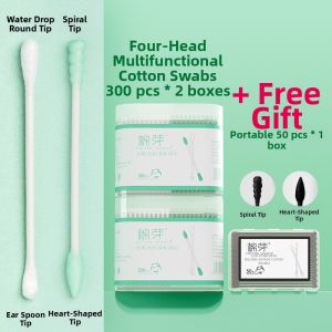 COTTON SHOOTS | Disposable Cotton Swabs for Makeup Removal Cleaning and Ear Care Home Use