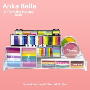 Transparent Desk Organizer Box for Multiple Storage