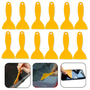 Plastic Resin Removal Scraper Flexible Paint Spatula Putty Knife Air Bubble Remover Sticker Installation Tool Vinyl Scraper