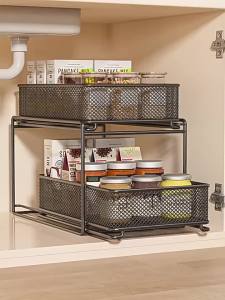Multifunctional Multi-Layered Kitchen Storage Rack