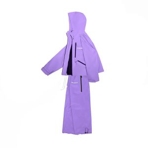 ZACHARIAH | Waterproof Purple Ski Suit Female