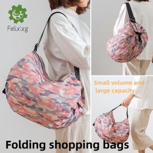 SG sellersFoldable Shopping Bag Travel Grocery Tote Sling Bags Recycle Portable Reusable