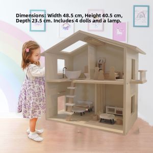 UMU | Luxury Wooden Dollhouse Toy House