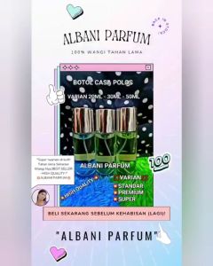 Parfum Wanita  - Parfum Tahan Lama - Parfum 100% Murni Tanpa Campuran - ALBANI PARFUM