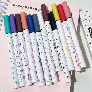 Waterproof Sweatproof Long-lasting Smudge-proof Beginner-friendly Qibest Eyeliner Pen for Women Resistant to Fading And Smudging