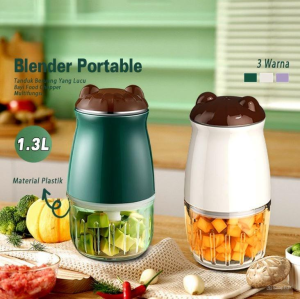 Blender Capsule Cutter Quatre Hand Portable Hand Cutter Blender Press Serbaguna Food Chopper Grinder