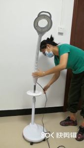 Facial Magnifying Lamp Eye-Care Floor Lamp | With Wheels | Magnifying Facial Cold Light Stand LED Lamp |Dentist Salon Beauty Makeup| 美容灯#17403