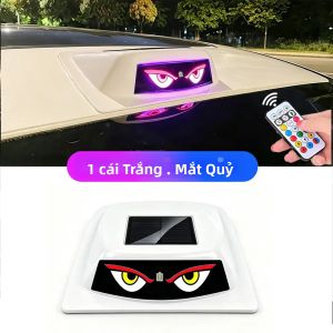 Đèn Trang Trí Mái Nhà LiDAR Mắt Quỷ LED Năng Lượng Mặt Trời RGB Neon Với Tính Năng Cảnh Báo Va Chạm Phía Sau Và Đèn Định Vị Nhấp Nháy