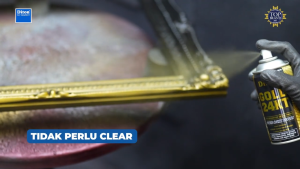 Diton Spray Paint Gold 24KT 150 ml dan 300ml Tahan Bensin