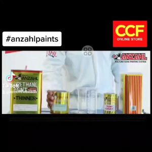 Anzahl Urethane Paint Car Show Carshow Clear with Catalyst 1 Liter Set