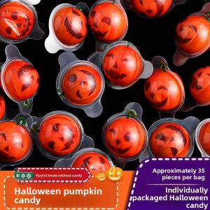 Halloween Candy Eyes Pumpkin Head Gag Gift Creative Snacks Soft Candy Pumpkin Seeds Treats Festive Supplies Costume Accessories