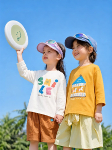 DUDUJIA | Áo Thun Tay Dài 100% Cotton Cho Trẻ Em