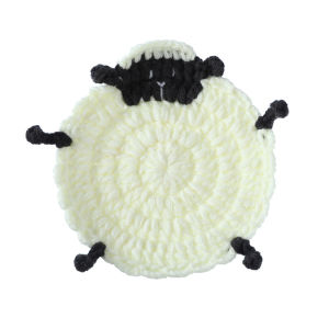 Animal Crochet Cup Coaster Handwoven Finished Coffee Mat Creative Desk Decor for Home Table Tea Coffee Decoration Gift Use
