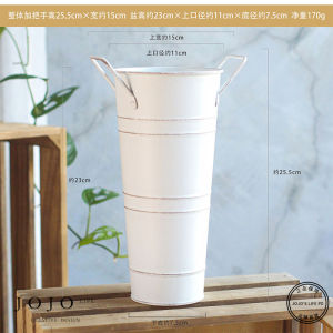 Hũ Hoa Bằng Sắt Mạ Kẽm Cổ Điển JOJOS L. PD Vocabulary Trang Trí Nhà Cửa Phụ Kiện Hoa Tươi Trang Trí Nhà Cửa