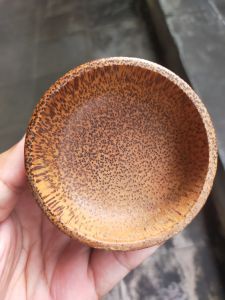 Mangkok wasabi - mangkok saus - mangkok kayu - mangkok kayu kecil - original Jogja