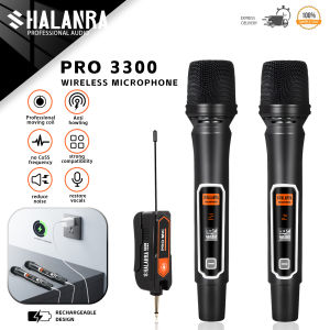SHALANRA PRO3300  Wireless Microphone Rechargeable Microphone HD Microphone Core Audio Receiving Distance 80m