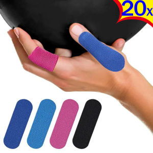 20Pcs Elastic Bowling Thumb Tapes Bowling Finger Tapes Premium Bowling Thumb Tapes Flexible Elastic Breathable Finger Protector