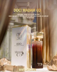 Nước Hoa Nữ DOCI MADAM CO 27ml Tươi Sáng Thanh Lịch Và Đầy Khí Chất Lưu Hương Đến 12h