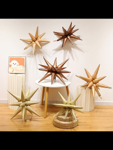 okek 22 Inches 4D Exploding Star Foil Balloons Birthday Party Decorations DIY Party