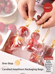 MEIDI | Candy Coating Bag Bamboo Skewer Tie Wire Box Rice Paper